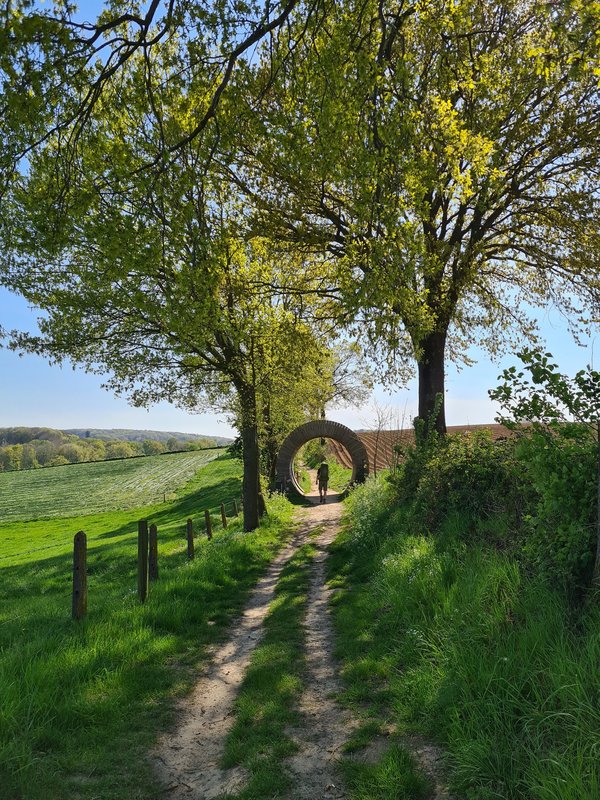 Deurnis in Maarkedal op de Z+ wandelroute