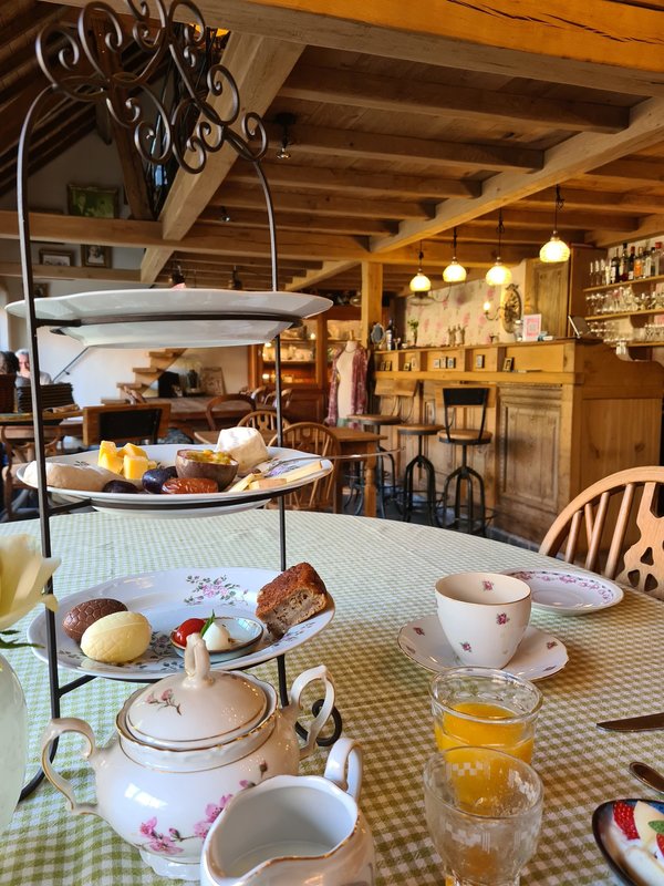 Het ontbijt in B&amp;B De Amberhoeve