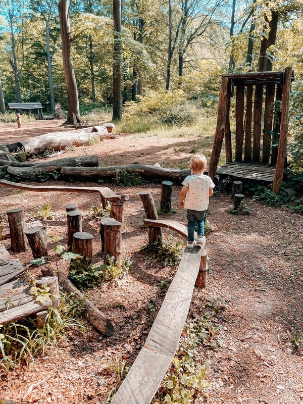 Speelzone in het Kluisbos