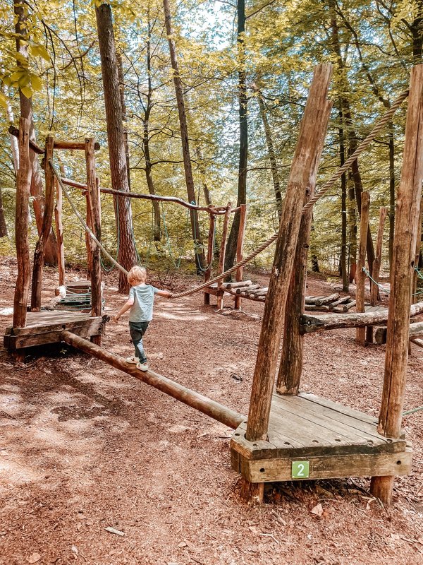 Speelzone in het Muziekbos