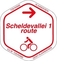 Scheldevallei fietsroute 1 | Routen